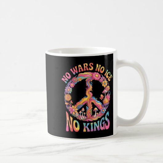 Mug Pas de guerres pas de glace pas de rois signe de p (Droite)