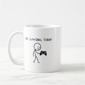 Mug Pas de jeu aujourd'hui (Gauche)