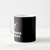 Mug Pas De Karaté Dans Le Pit (Devant gauche)