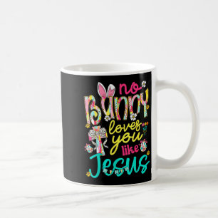 Mug Pas de lapin ne t'aime comme Jésus Joyeux jour de