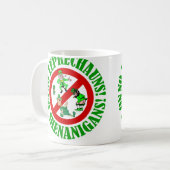 Mug Pas de leprechauns, pas de shenanigans (Devant gauche)
