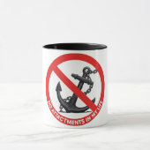 Mug Pas de liens dans ma vie (Centre)
