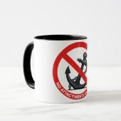 Mug Pas de liens dans ma vie (Devant gauche)