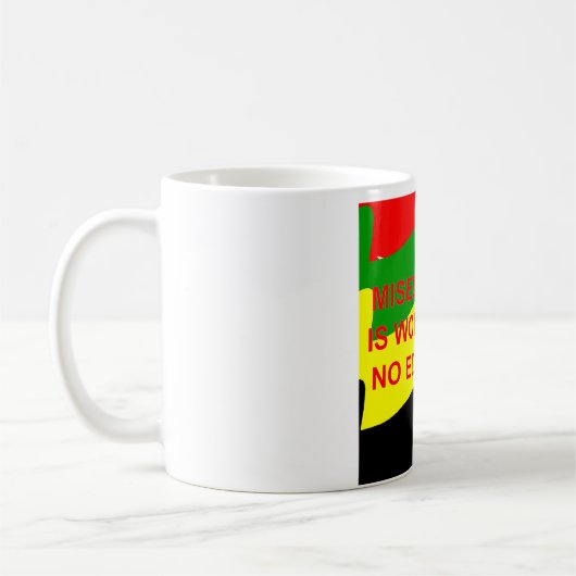 Mug Pas de mauvaise éducation (Gauche)