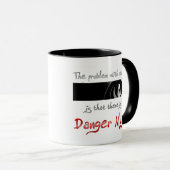 Mug Pas de musique dangereuse (Devant droit)