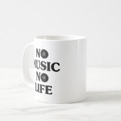 MUG PAS DE MUSIQUE PAS DE VIE (Devant gauche)