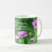 Mug Pas de nature Ralph Waldo Emerson (Devant droit)