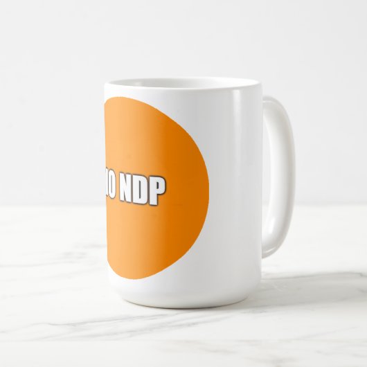 Mug PAS de néo-démocrate (Devant droit)