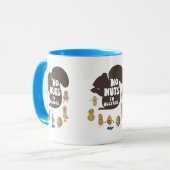 Mug Pas de noix Je suis Allergic Peanut Sensibilisatio (Devant gauche)