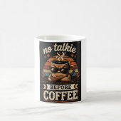 Mug Pas de Parole Avant le Café – Citation Drôle pour  (Centre)