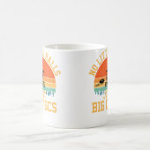 Mug Pas de petites balles, juste de grands disques Fun (Centre)
