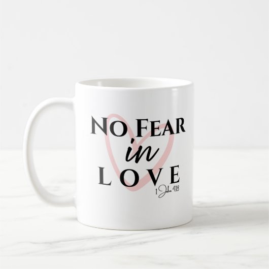 Mug Pas de Peur dans l'Amour (Gauche)