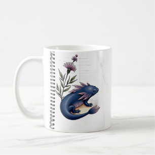 Mug Pas de pluie, pas de fleur Poetcore Axolotl Croqui