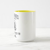 Mug Pas de précipitation, pas de soucis – Laissez le c (Centre)