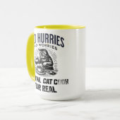 Mug Pas de précipitation, pas de soucis – Laissez le c (Devant gauche)