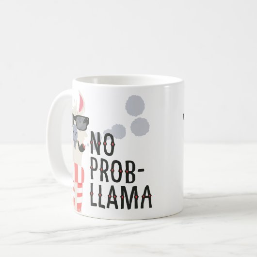 Mug Pas de Prob-Llama (Devant gauche)