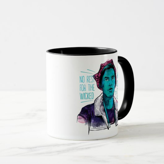 Mug Pas De Repos Pour Les Méchants (Devant droit)