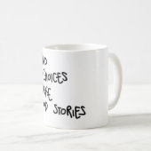 Mug Pas de risque d'histoire. (Devant droit)