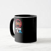 Mug Pas de rois aux États-Unis (Devant gauche)