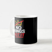 Mug Pas de rois, créatif et décontracté (Devant gauche)