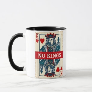 Mug Pas de rois dans la démocratie américaine Protesta
