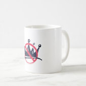 Mug Pas de rois en Amérique (Devant droit)