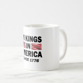 Mug Pas de rois en Amérique (Devant droit)