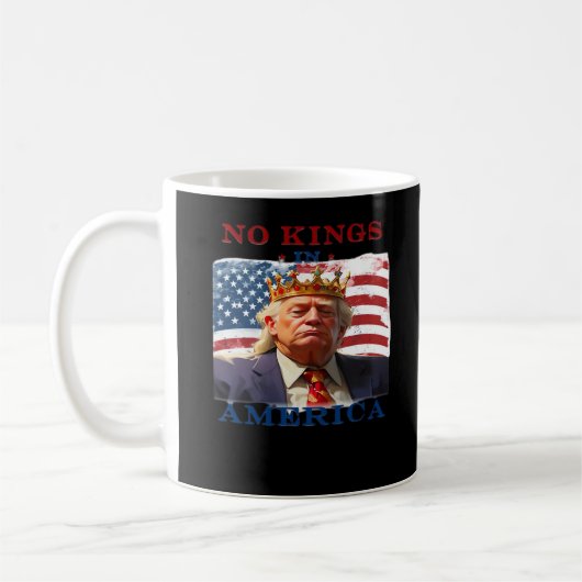 Mug Pas de rois en Amérique Anti Classique Simple Prop (Gauche)