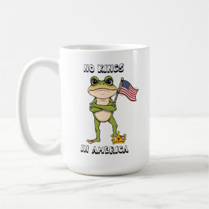 Mug Pas de rois en Amérique Anti-Trump Protestation