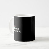 Mug Pas De Rois En Amérique Avec Drapeau Usa (Devant gauche)