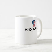 Mug Pas de rois en Amérique Classique Minimal Propre (Devant droit)