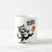 Mug Pas de rois en Amérique Colère de chat (Centre)