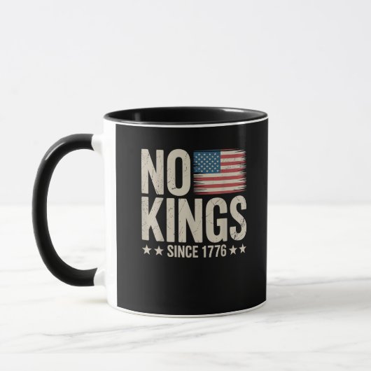 Mug Pas de rois en Amérique depuis 1776 Esprit de libe (Gauche)