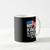 Mug Pas de rois en Amérique depuis 1776 Protestation C (Devant droit)