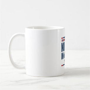 Mug Pas de rois en Amérique Design vectoriel vintage p
