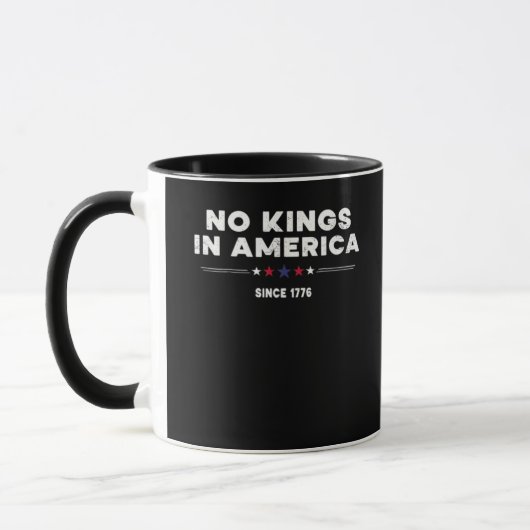 Mug Pas de rois en Amérique Doge Graphique Classique T (Gauche)