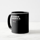 Mug Pas de rois en Amérique Doge Graphique Classique T (Devant gauche)