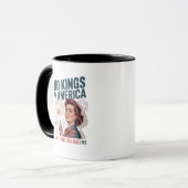 Mug Pas de rois en Amérique Fabulous Queens Pride 2025 (Devant gauche)