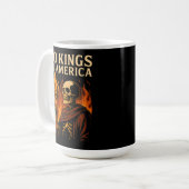 Mug Pas de rois en Amérique Feu (Devant gauche)