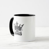 Mug Pas de rois en Amérique Minimal Propre (Devant gauche)