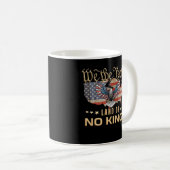 Mug Pas de rois en Amérique, nous le peuple style créa (Devant droit)