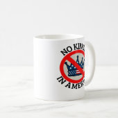 Mug Pas de rois en Amérique Rétro Classique (Devant droit)