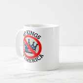 Mug Pas de rois en Amérique Rétro Classique (Devant gauche)