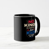 Mug Pas de rois en Amérique Rétro Classique (Devant droit)