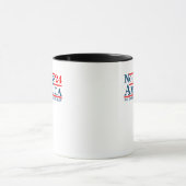 Mug Pas de rois en Amérique Rétro Classique (Centre)