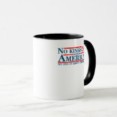 Mug Pas de rois en Amérique Rétro Classique (Devant droit)
