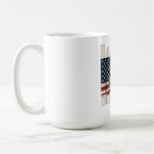 Mug pas de rois en amérique Skull drapeau américain (Gauche)