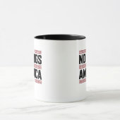 Mug Pas de rois en Amérique Style Créatif USA (Centre)