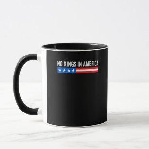 Mug Pas de rois en Amérique Style patriotique