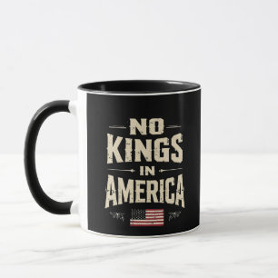 Mug Pas de rois en Amérique Trump Humour politique